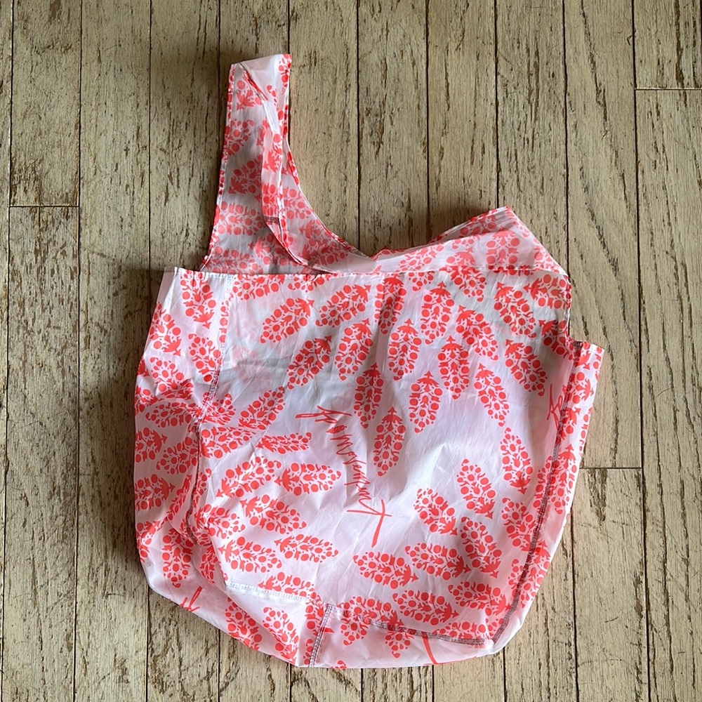 Free Movement by Free People Pink Floral Reusable Tote Bag